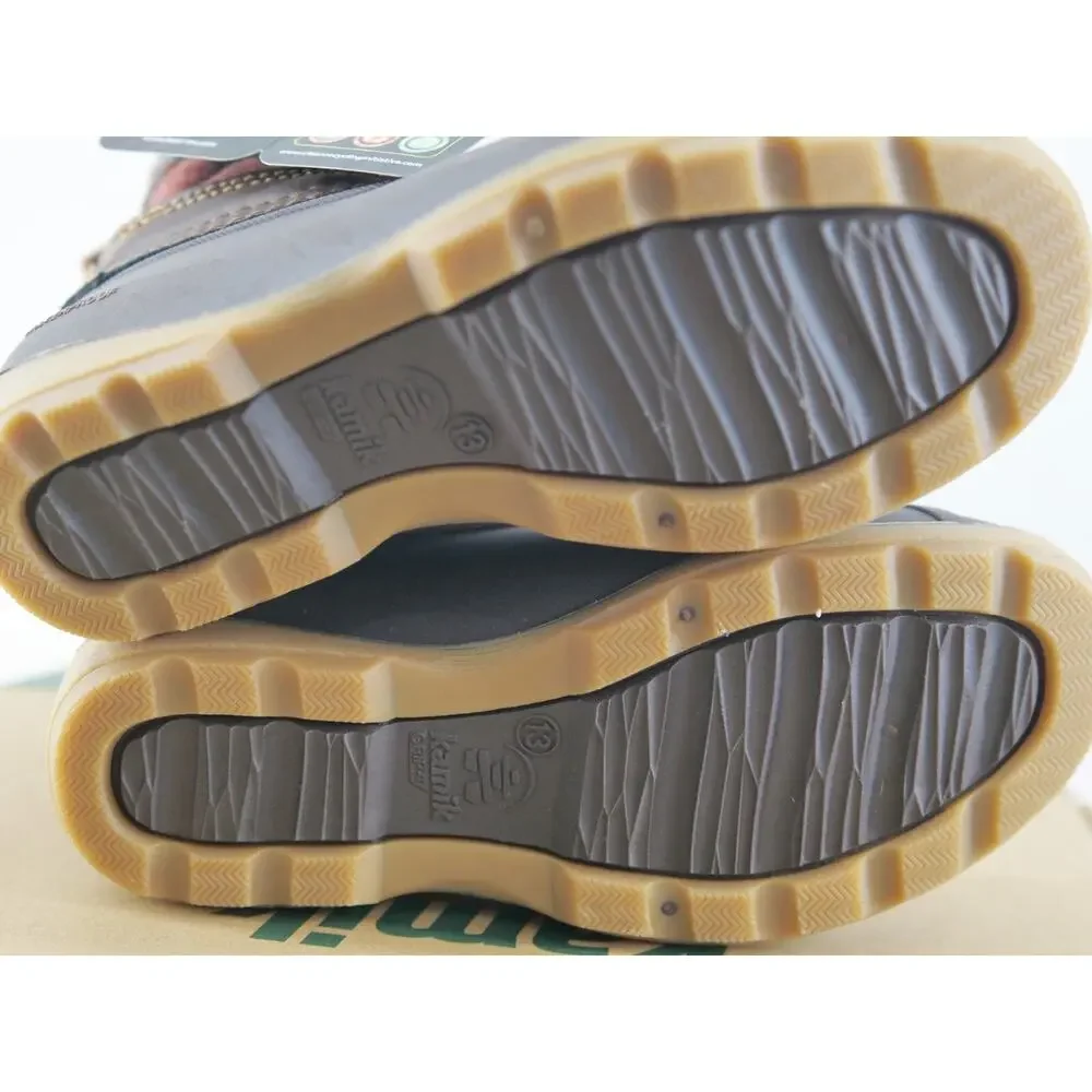 Kamik Sierra Mid Waterproof Winter Boots Girls‎ Ankle Dark Brown Size 13